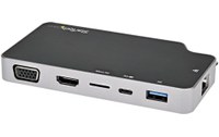 StarTech.com Adaptateur Multiport USB C - USB-C vers 4K HDMI ou VGA avec 100W Po
