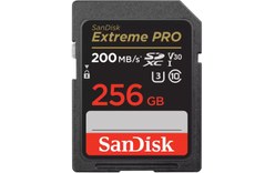 Carte SDXC SanDisk Extreme Pro 256 Go, UHS-I, V30