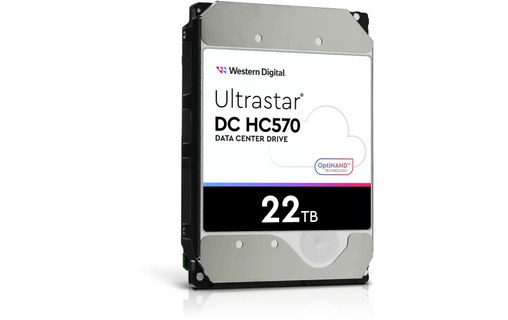 Western Digital Ultrastar DC HC570 22 To - Disque dur 7200 tr/min - 0F48155