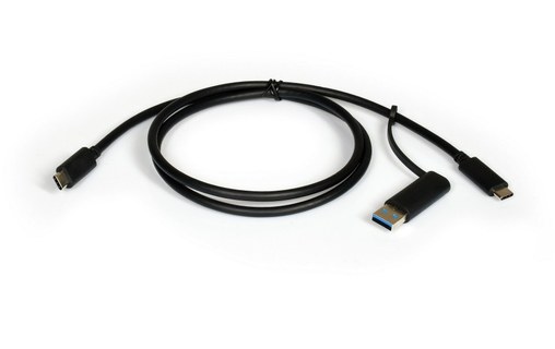 Port Designs 901908 hub & concentrateur USB 3.2 Gen 1 (3.1 Gen 1) Type-C Noir