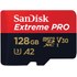 Carte microSDXC SanDisk Extreme Pro 128 Go avec adaptateur SD, UHS-I, V30