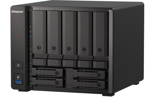QNAP TS-H973AX NAS Tower Ethernet/LAN Noir V1500B