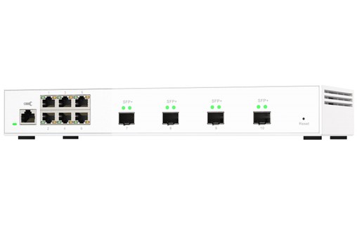 Switch Ethernet Qnap QSW-M2106-4S 6 ports - 2,5 GbE, Manageable, L2