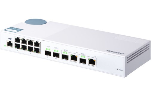 Switch Ethernet Qnap QSW-M408-2C 8 ports - 10 GbE, Manageable, L2