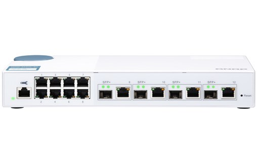 Switch Ethernet Qnap QSW-M408-4C 8 ports - 10 GbE, Manageable, L2