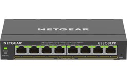 Switch Ethernet NETGEAR GS308EPP 8 ports - Manageable, PoE, L2/L3