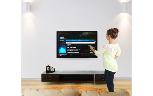 Ergotron Glide Wall Mount, HD 152,4 cm (60") Noir