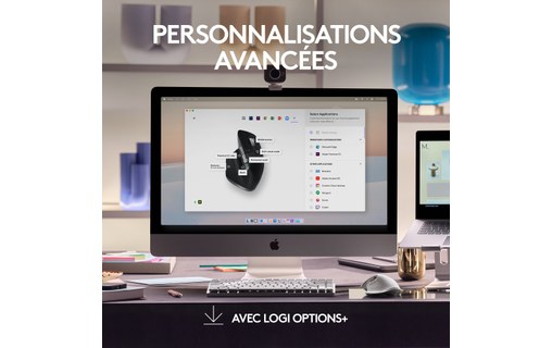 Souris sans fil pour Mac Logitech MX Master 3S - Noire - Ergonomique