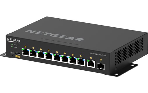 Switch Ethernet NETGEAR GSM4210PD-100EUS 8 ports - Manageable, PoE, L2/L3
