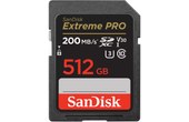 Carte SDXC SanDisk Extreme Pro 512 Go, UHS-I, V30