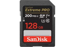 Carte SDXC SanDisk Extreme Pro 128 Go, UHS-I, V30