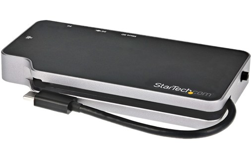 StarTech.com Adaptateur Multiport USB C - USB-C vers 4K HDMI ou VGA avec 100W Po
