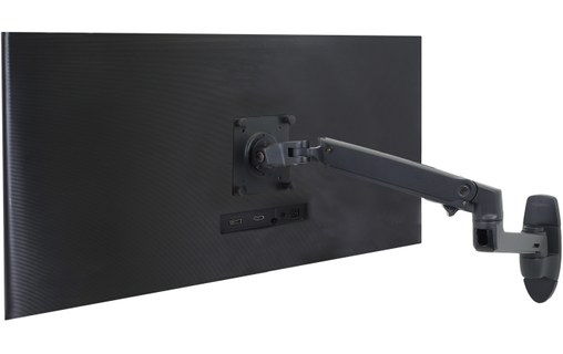 Ergotron LX Series LX WM LCD ARM MATTE BLK 86,4 cm (34") Vis Noir