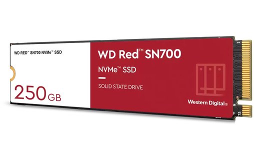 Western Digital Red SN700 250 Go - SSD M.2 NVMe PCIe 3.0