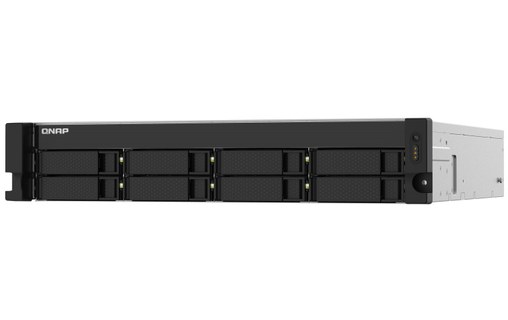 QNAP TS-832PXU NAS Rack (2 U) Ethernet/LAN Aluminium, Noir AL324