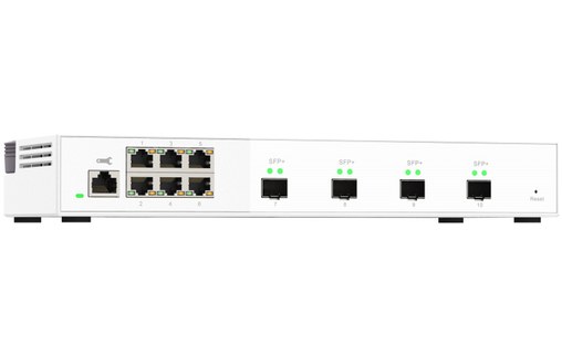 Switch Ethernet Qnap QSW-M2106-4S 6 ports - 2,5 GbE, Manageable, L2