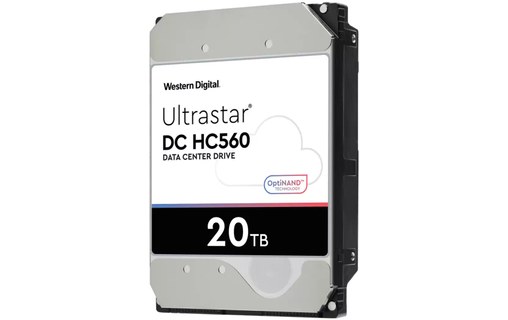Western Digital Ultrastar DC HC560 20 To - Disque dur 7200 tr/min - 0F38785