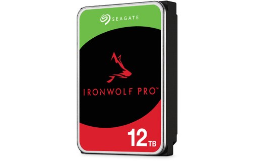 Seagate IronWolf Pro 12 To - Disque dur 7200 tr/min pour NAS - ST12000NT001