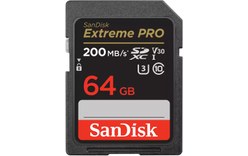 Carte SDXC SanDisk Extreme Pro 64 Go, UHS-I, V30