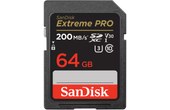 Carte SDXC SanDisk Extreme Pro 64 Go, UHS-I, V30