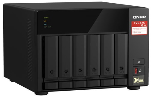 QNAP TVS-675 NAS Tower Ethernet/LAN Noir KX-U6580