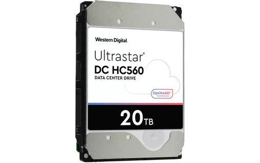 Western Digital Ultrastar DC HC560 20 To - Disque dur 7200 tr/min - 0F38785