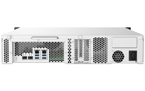 QNAP TS-832PXU NAS Rack (2 U) Ethernet/LAN Aluminium, Noir AL324