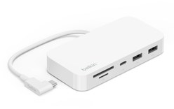 Belkin INC011btWH USB 3.2 Gen 1 (3.1 Gen 1) Type-C 10000 Mbit/s Blanc
