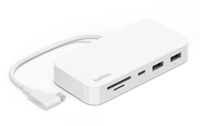 Belkin INC011btWH USB 3.2 Gen 1 (3.1 Gen 1) Type-C 10000 Mbit/s Blanc