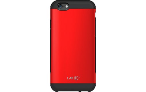 LAB.C Grip & Ultra Protection Case Rouge - Coque de protection pour iPhone 6/6s