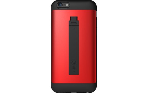 LAB.C Cable & Ultra Protection Case Rouge - Coque de protection pour iPhone 6/6s