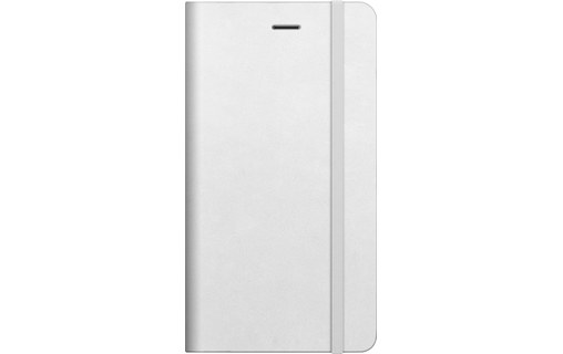 LAB.C Smart Wallet Case Blanc - Étui stand en similicuir pour iPhone 6