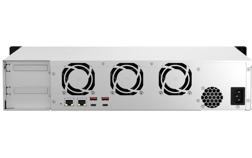 QNAP TS-873AEU-4G serveur de stockage NAS Rack (2 U) Ethernet/LAN Noir V1500B