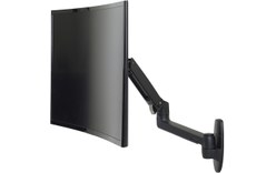 Ergotron LX Series LX WM LCD ARM MATTE BLK 86,4 cm (34") Vis Noir