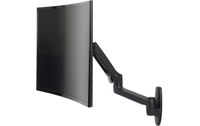 Ergotron LX Series LX WM LCD ARM MATTE BLK 86,4 cm (34") Vis Noir