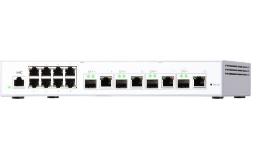 Switch Ethernet Qnap QSW-M408-4C 8 ports - 10 GbE, Manageable, L2