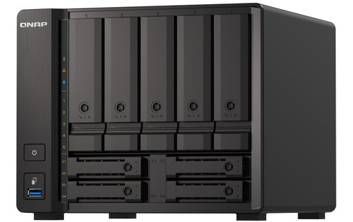 QNAP TS-H973AX NAS Tower Ethernet/LAN Noir V1500B