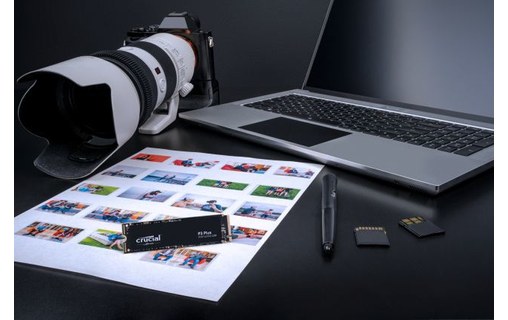 Crucial P3 Plus 2 To - SSD M.2 NVMe PCIe 4.0 3D NAND