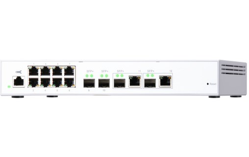 Switch Ethernet Qnap QSW-M408-2C 8 ports - 10 GbE, Manageable, L2