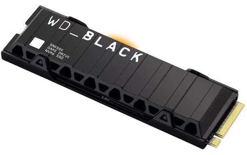 Western Digital WD_BLACK SN850X 2 To - SSD M.2 NVMe PCIe 4.0 avec dissipateur