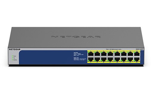 Switch Ethernet NETGEAR GS516PP 16 ports - PoE