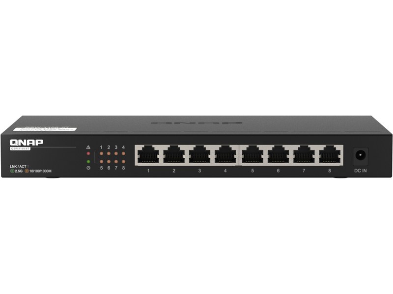 QNAP QSW-1108-8T commutateur réseau Non-géré 2.5G Ethernet (100
