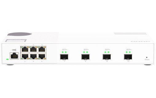 Switch Ethernet Qnap QSW-M2106-4S 6 ports - 2,5 GbE, Manageable, L2
