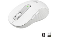 Souris sans fil Logitech Signature M650 L - Blanche - Ergonomique