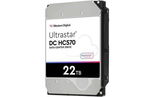 Western Digital Ultrastar DC HC570 22 To - Disque dur 7200 tr/min - 0F48155