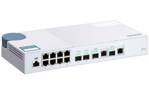 Switch Ethernet Qnap QSW-M408-2C 8 ports - 10 GbE, Manageable, L2