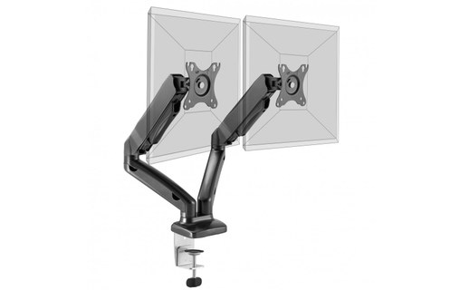 Port Designs 901105 support d'écran plat pour bureau 81,3 cm (32") Noir