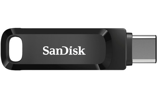 Clé USB-C et USB-A SanDisk Ultra Dual Drive 512 Go - Noir - USB 3.2