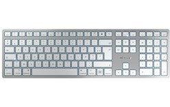 Clavier sans fil pour Mac CHERRY KW 9100 Slim - Argent