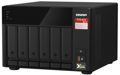 QNAP TVS-675 NAS Tower Ethernet/LAN Noir KX-U6580